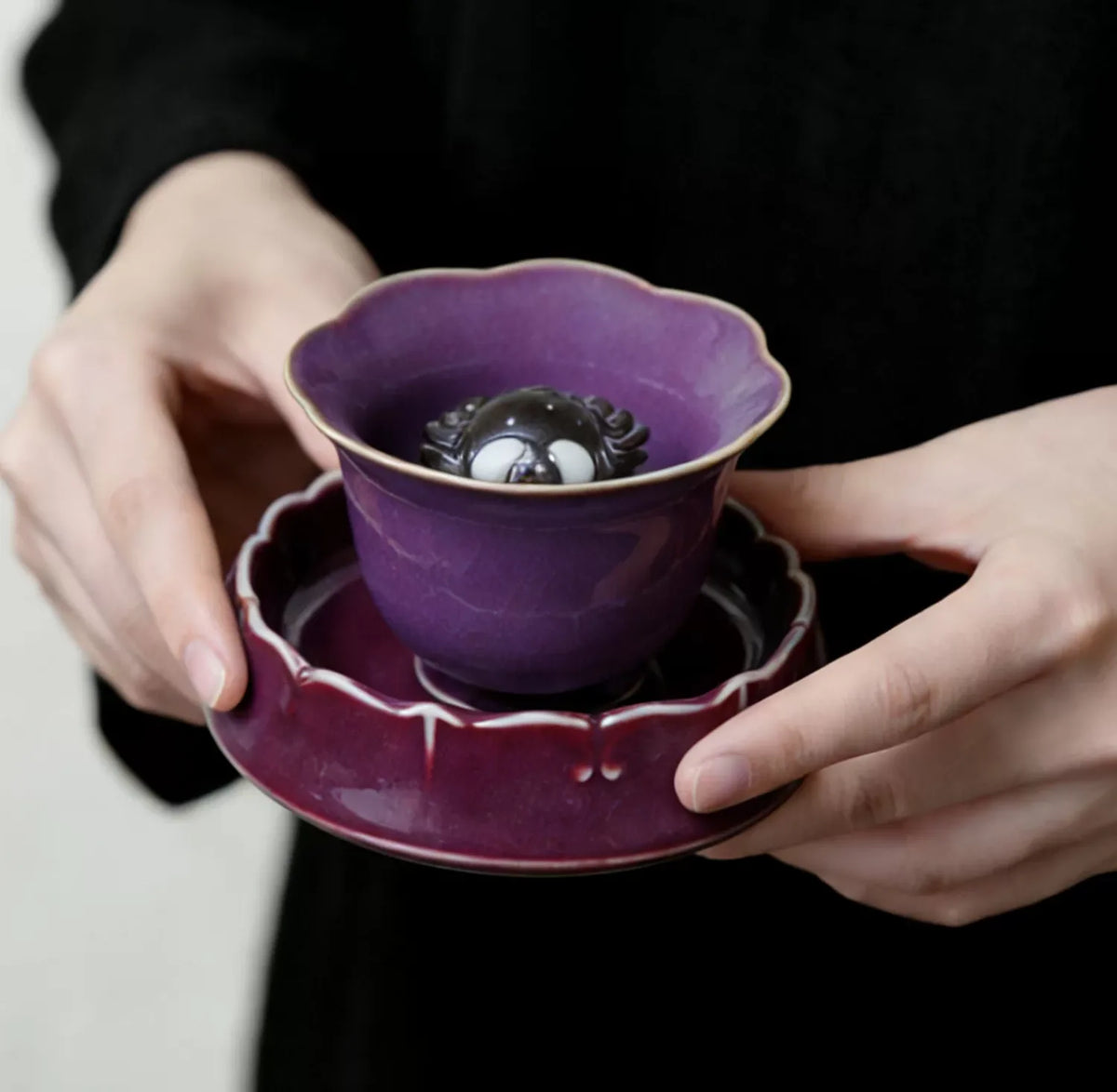 Jun Harmony Crab Cup — styled in context