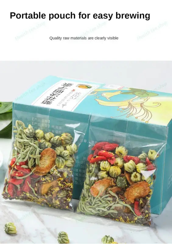 Packaged herbal tea ingredients for Liver Tea Health-Enhancing Herbal Tea Health Tea