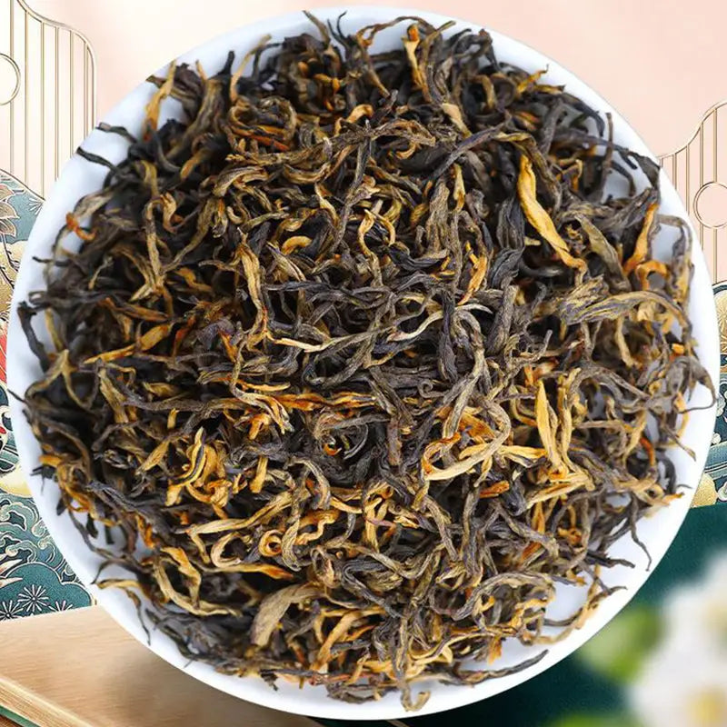 Loose leaf Mao Feng Black Tea Leaves ideal for teapots, tea sets, and mugs
