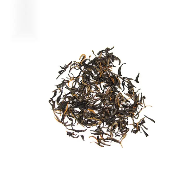 Loose leaf black tea from Meizhan Jin Jun cultivar with gold tips, Xingcun Village Black Tea