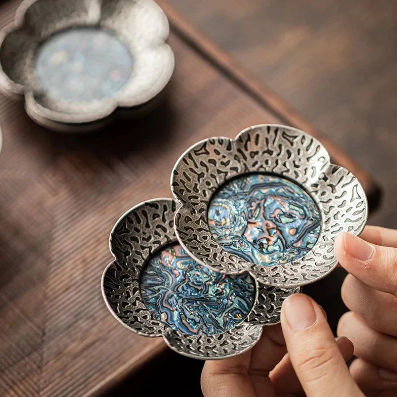 Mixed Material Tea Coaster Tea Coaster product photo 4