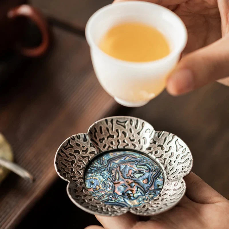 Mixed Material Tea Coaster Tea Coaster product photo 5