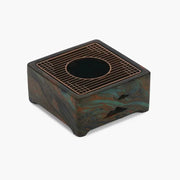 Mixed Material Tea Warmer white background product photo