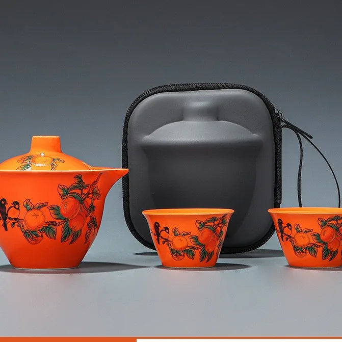 Persimmon Travel Tea Set – Persimmon