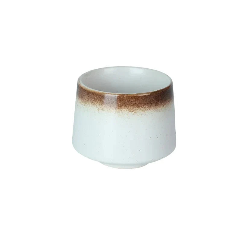 Porcelain Coffee Cup white background product photo