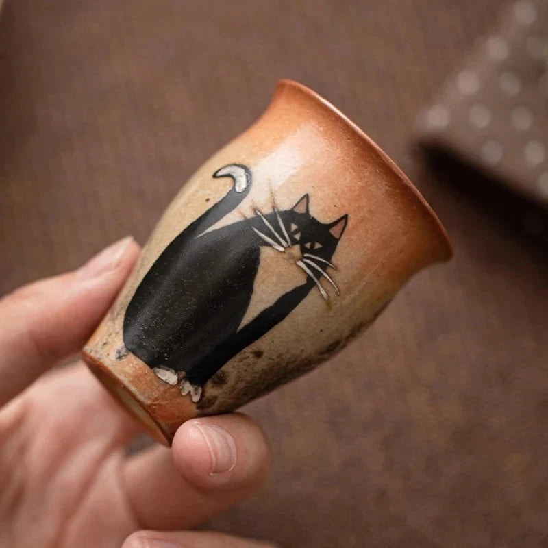 Porcelain Tea Cup Tea Cup side view
