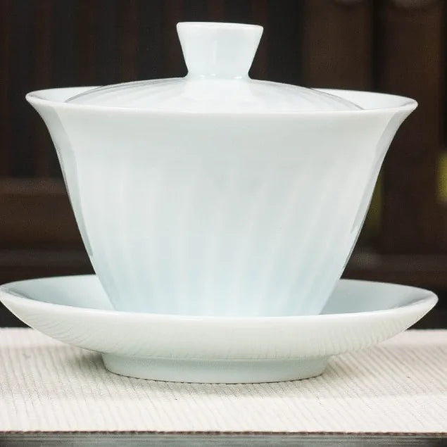 Qingbai Swirl Gaiwan – Plain