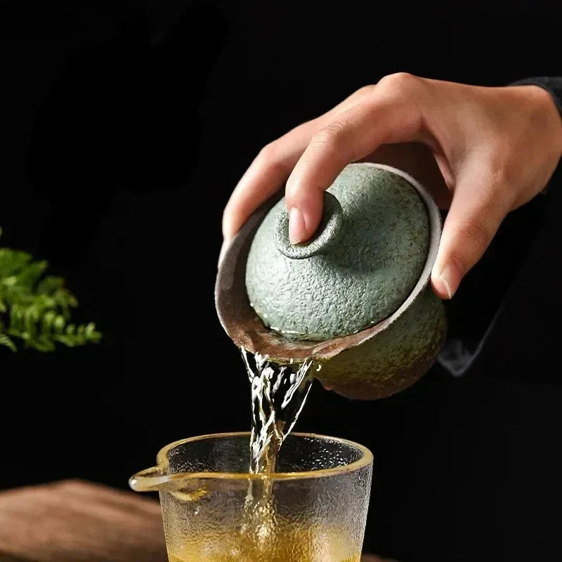 Rustic Stoneware Gaiwan Gaiwan product photo 4