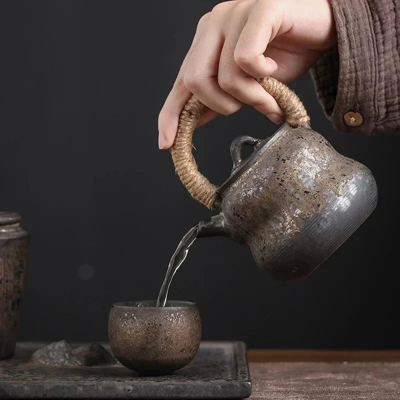 Rustic Stoneware Tea Cup Tea Cup product photo 4