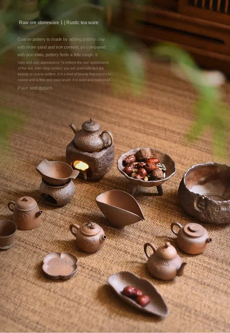 Rustic Stoneware Tea Warmer Tea Warmer product photo 9