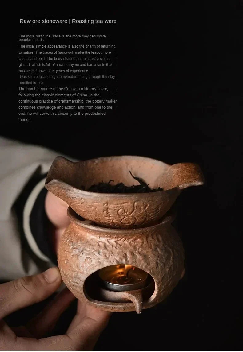 Rustic Stoneware Tea Warmer Tea Warmer product photo 11
