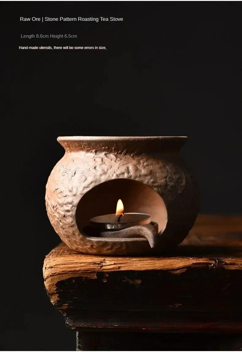Rustic Stoneware Tea Warmer Tea Warmer product photo 13
