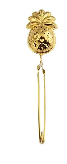 Stainless Steel Tea Strainer white background product photo