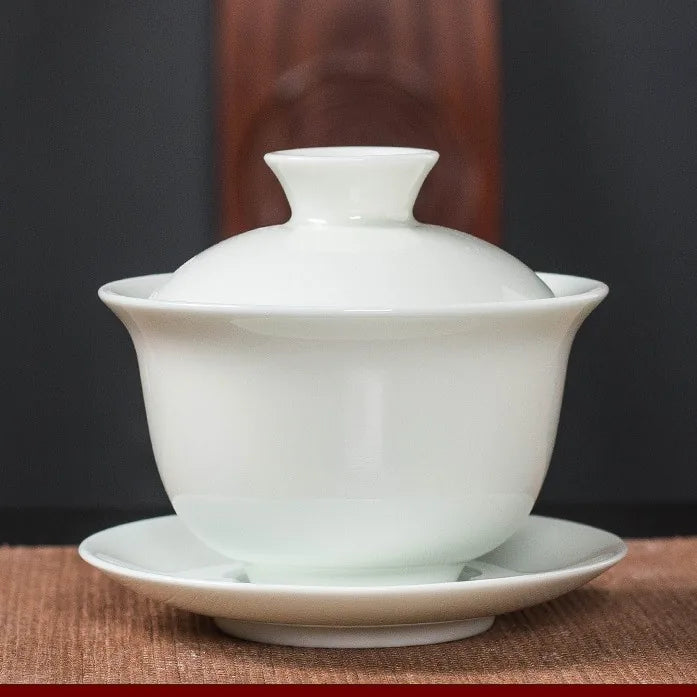 Sweet-White or Plum-Green Gaiwan – Plum Green