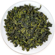 Loose dark green Tie Guan Yin high mountain tea leaves ideal for teapots and tea sets