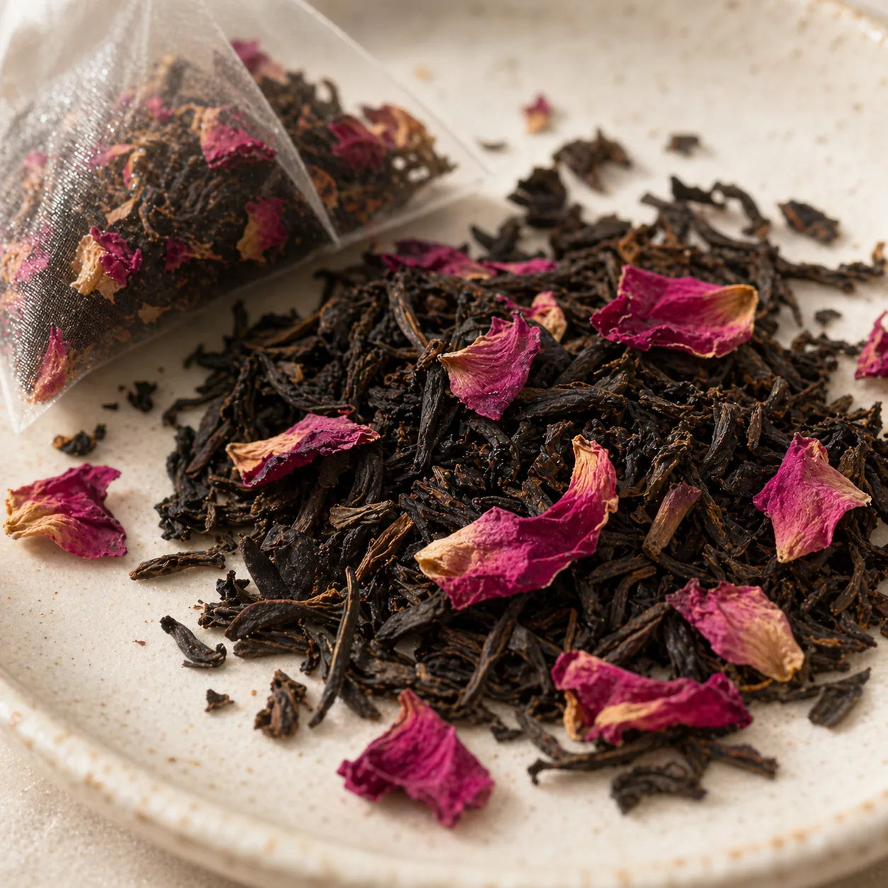 Teazelab Velour Rose Cold Brew Tea ingredient proof