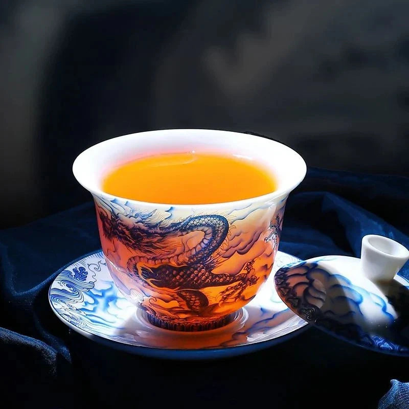 White Porcelain Gaiwan Gaiwan product photo 5