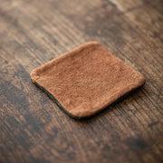 Wood Tea Coaster white background product photo