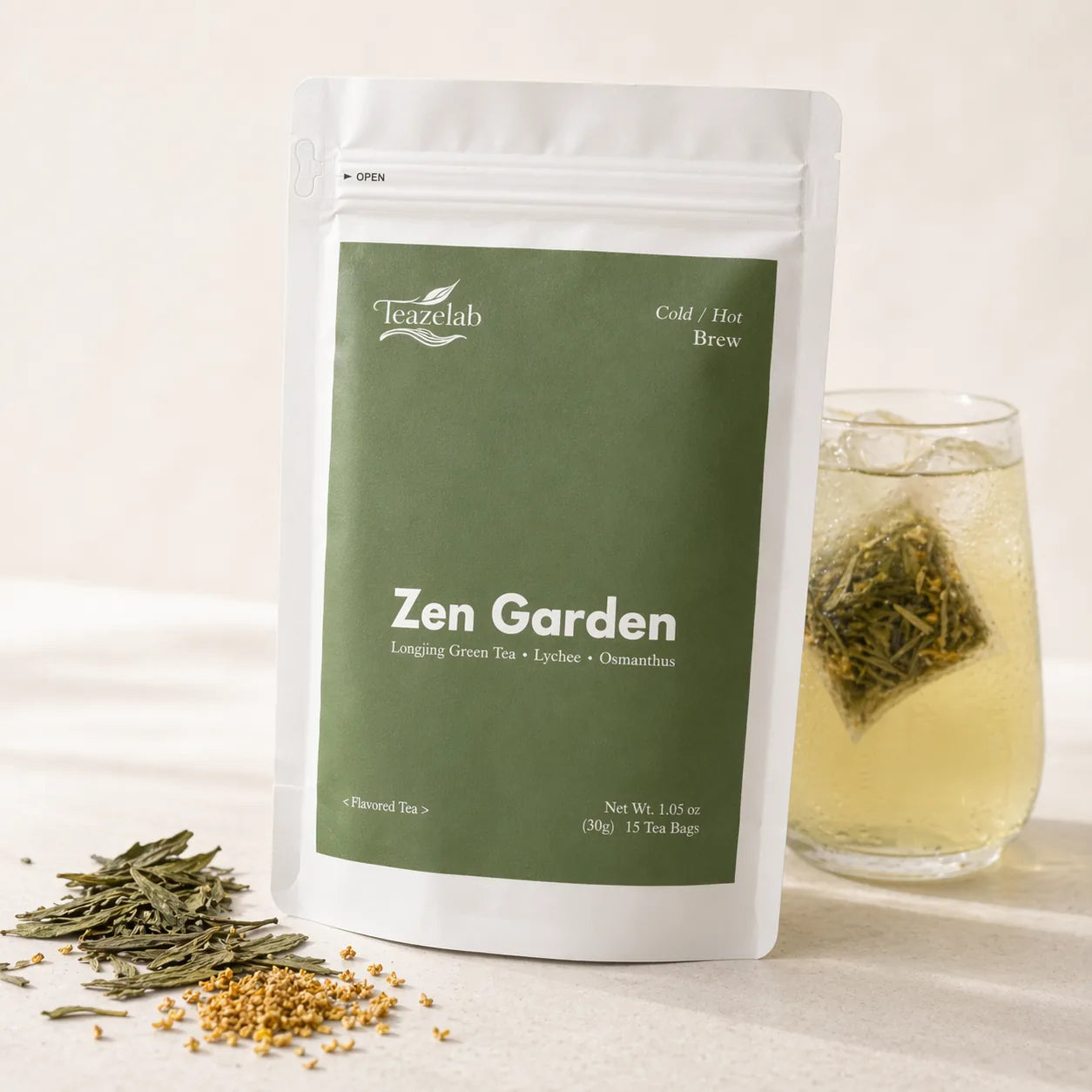 Teazelab Zen Garden Cold Brew Tea cover hero