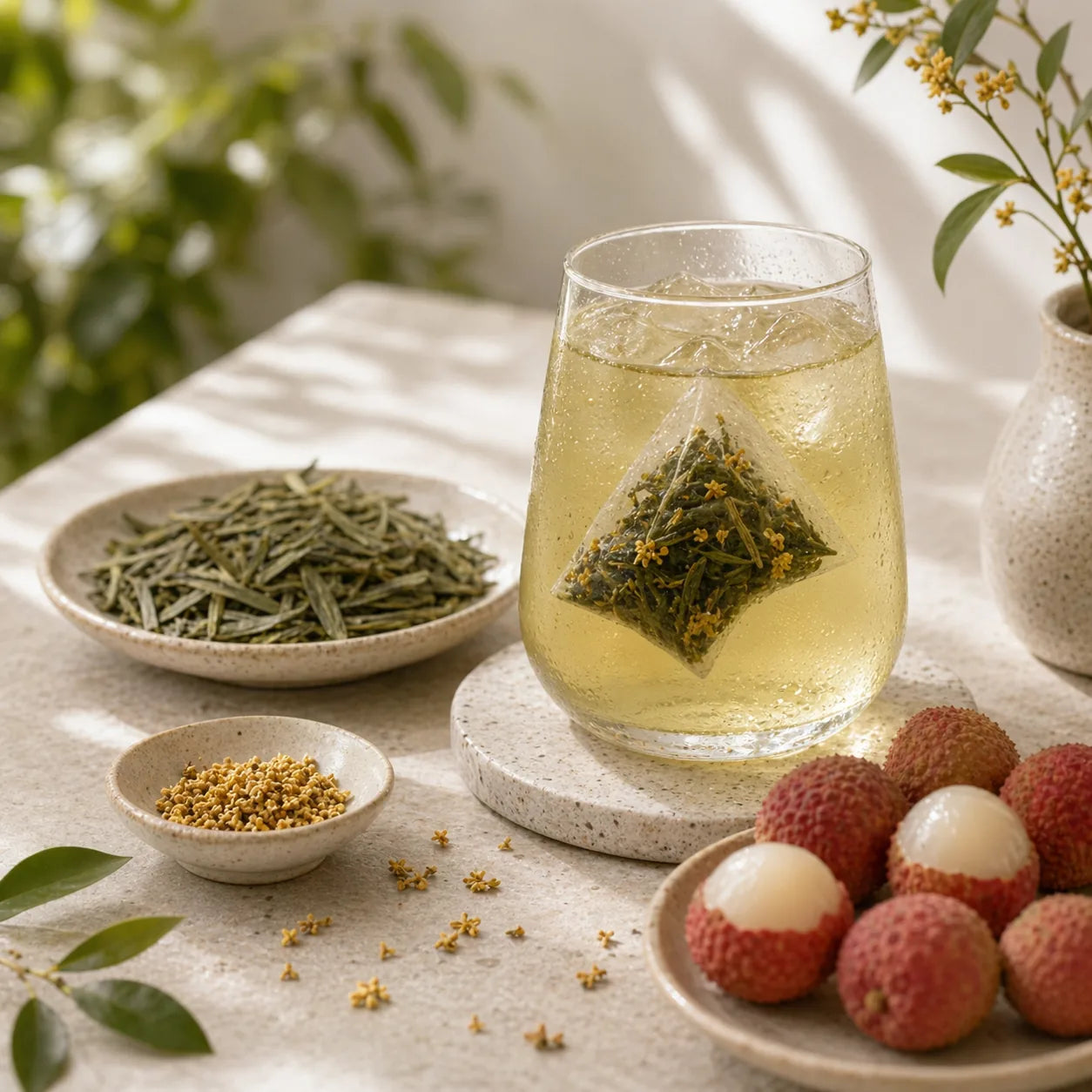 Teazelab Zen Garden Cold Brew Tea flavor world